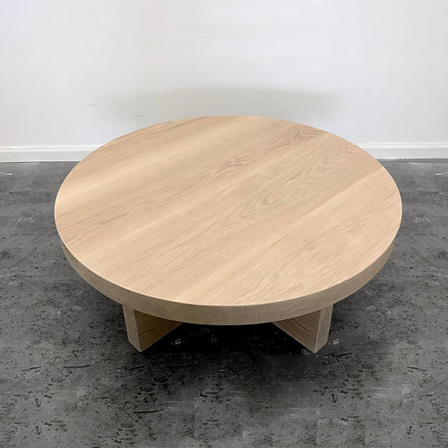 Oliver X-Base Round Coffee Table