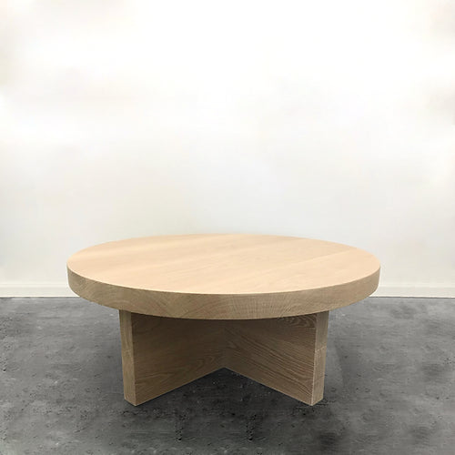 Oliver X-Base Round Coffee Table