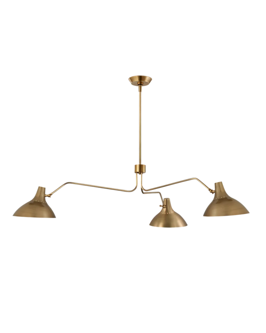 Charlton Triple Arm Chandelier