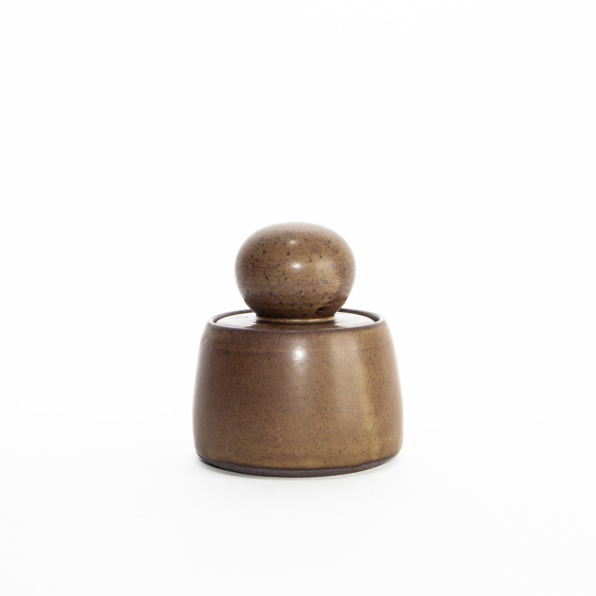 Olive Brown Stash Jars: Large