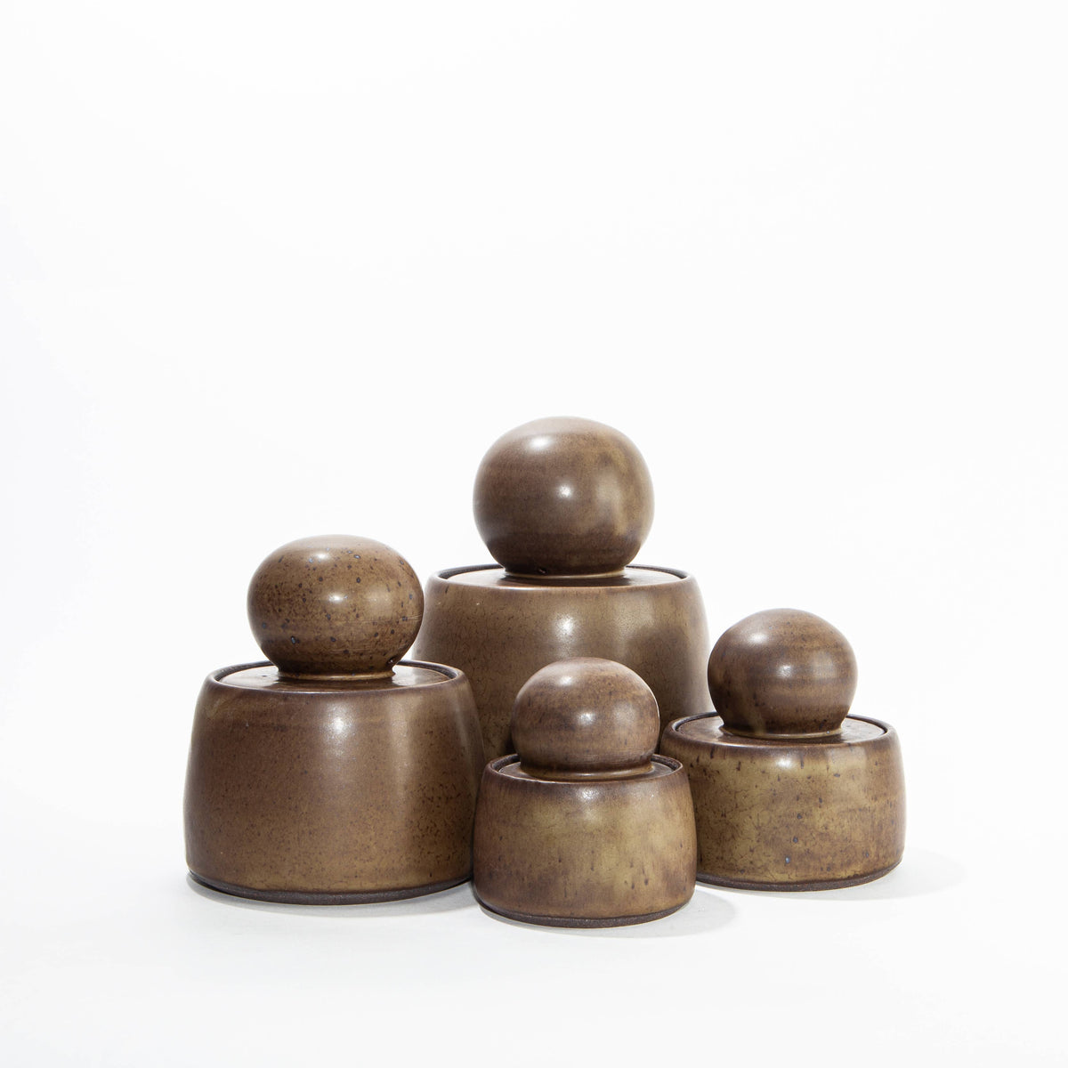Olive Brown Stash Jars: XL