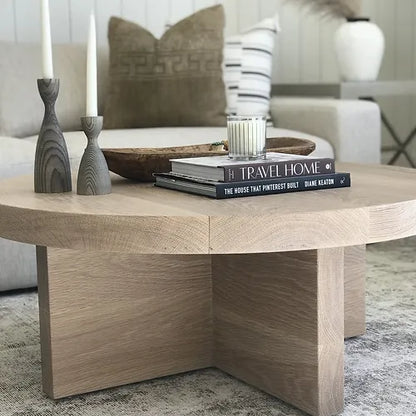 Oliver X-Base Round Coffee Table