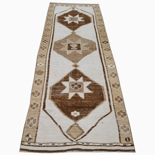 Diamond Vintage Kurdish Runner