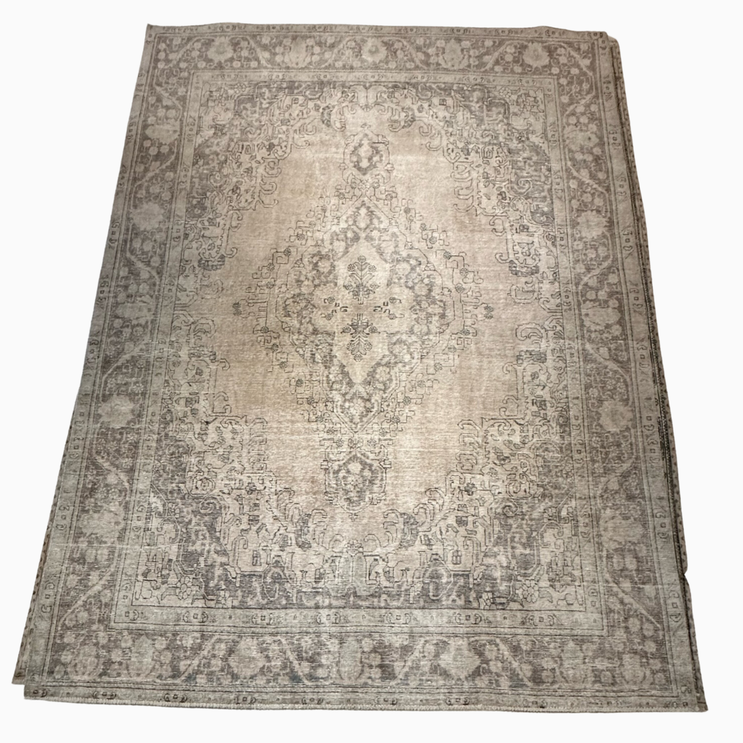 Vintage Persian Tabriz Rug 9'5" x 13'1"