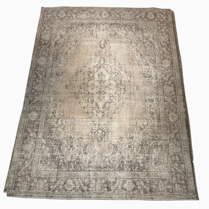 Vintage Persian Tabriz Rug 9'5" x 13'1"