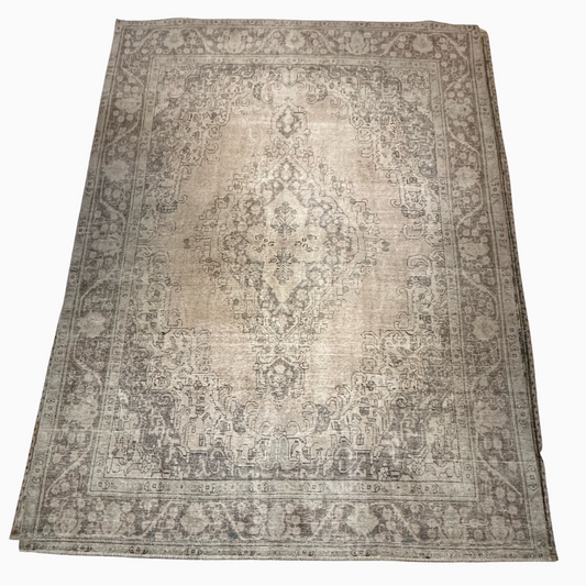 Vintage Persian Tabriz Rug 9'5" x 13'1"