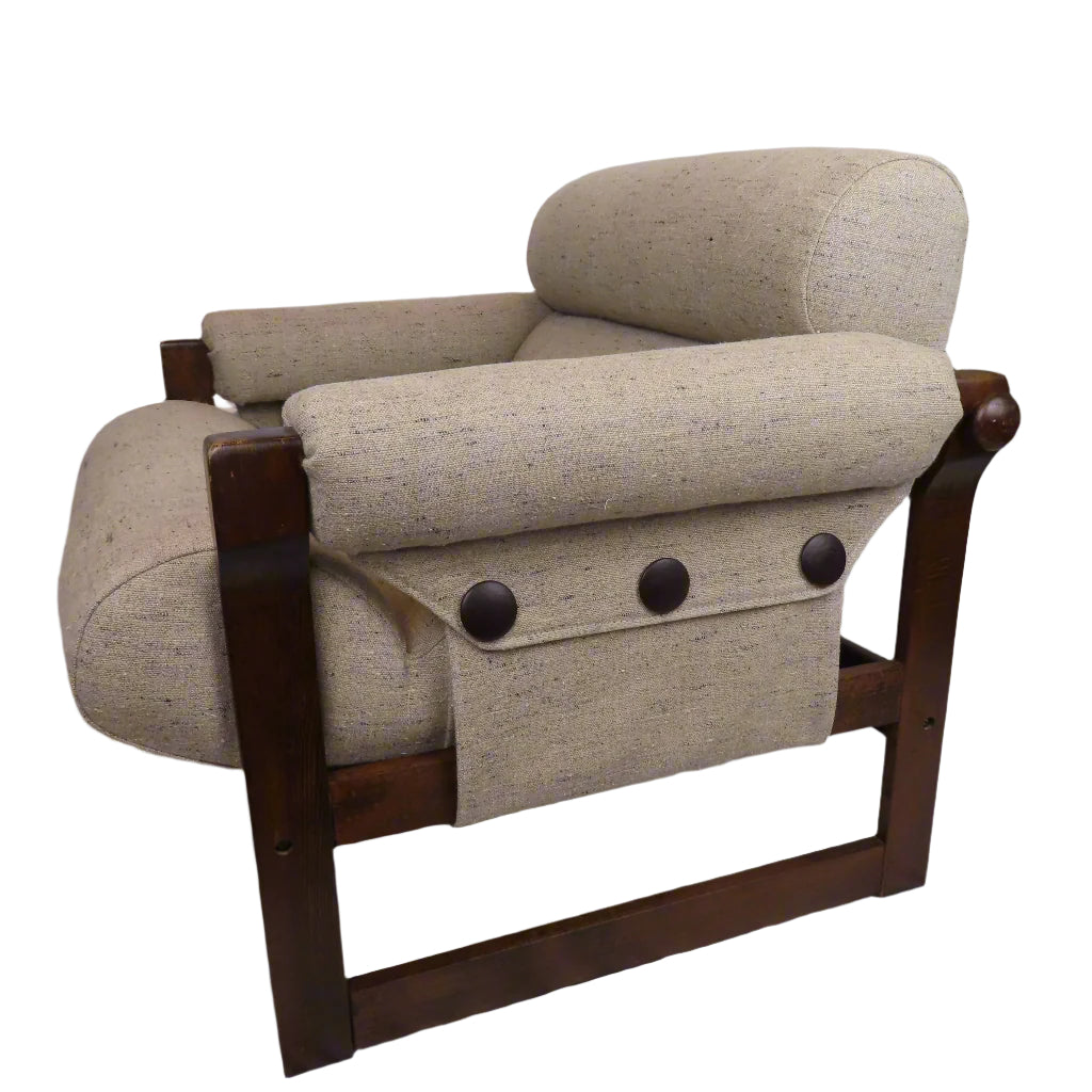 Vintage Button Lounge Chair