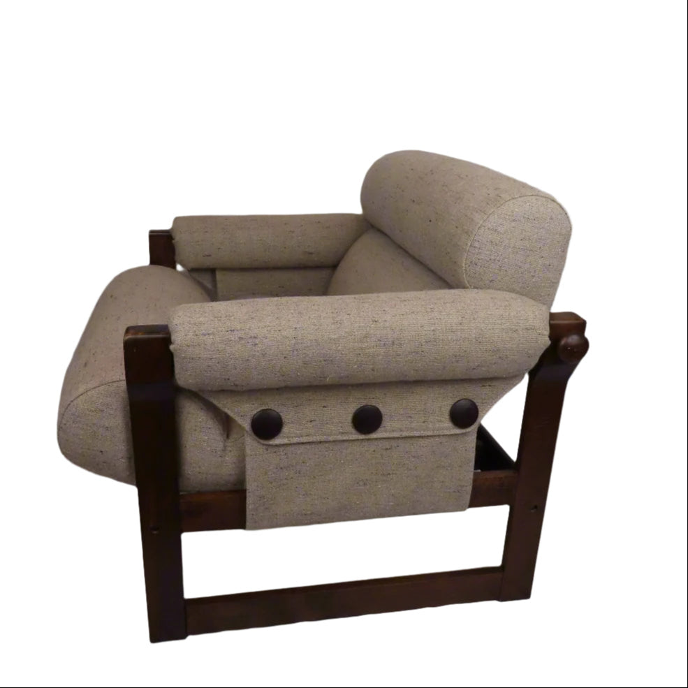 Vintage Button Lounge Chair