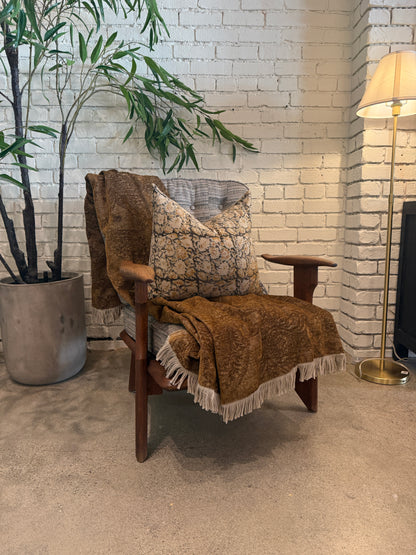 Guillerme et Chambron Oak Lounge Chair