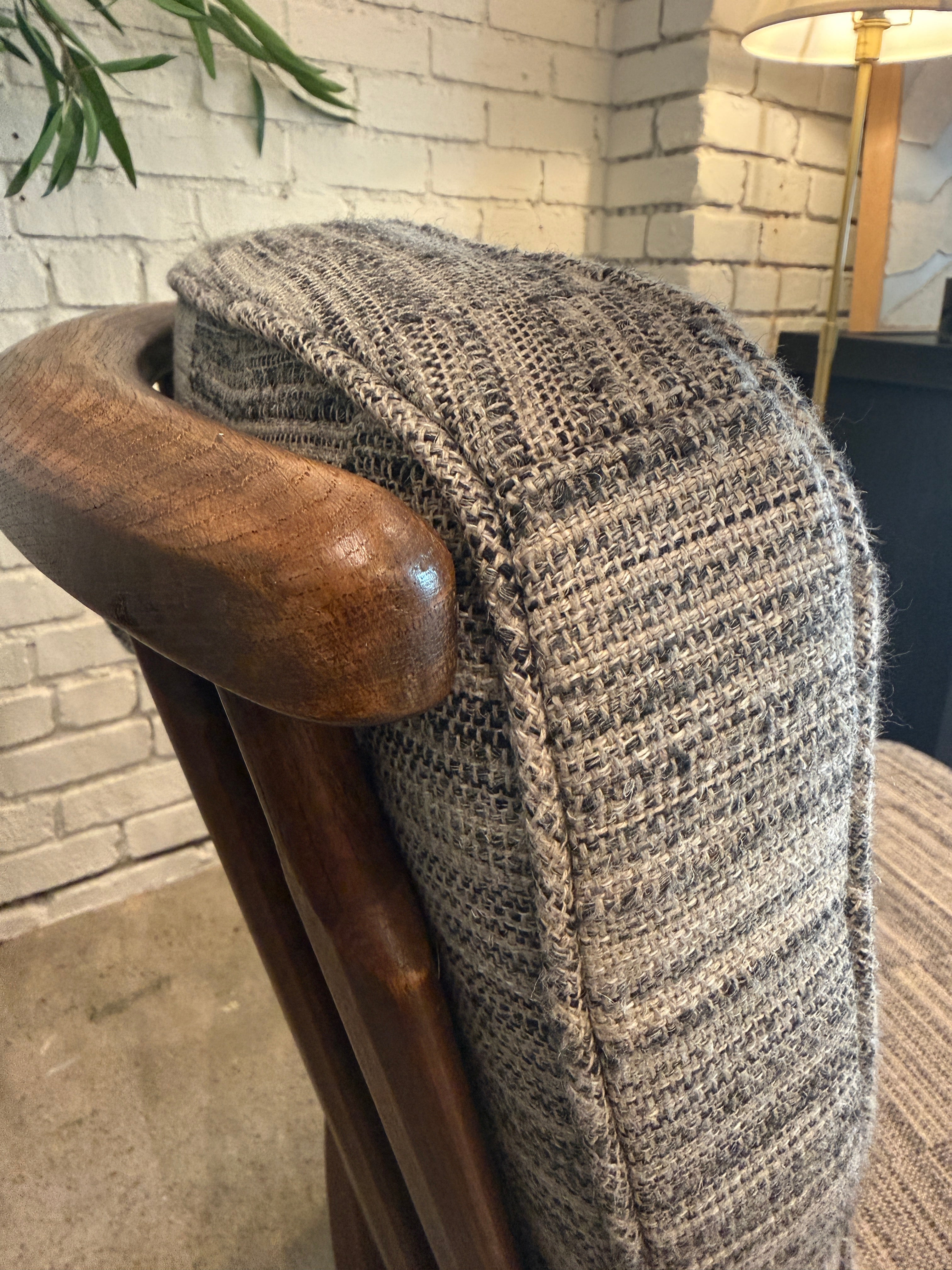 Guillerme et Chambron Oak Lounge Chair