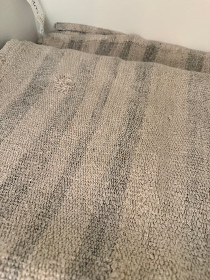 #1 Hemp kilim 13.5' x 22.3'