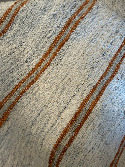 Tangerine Stripe Rug 7'12" x 5'10"