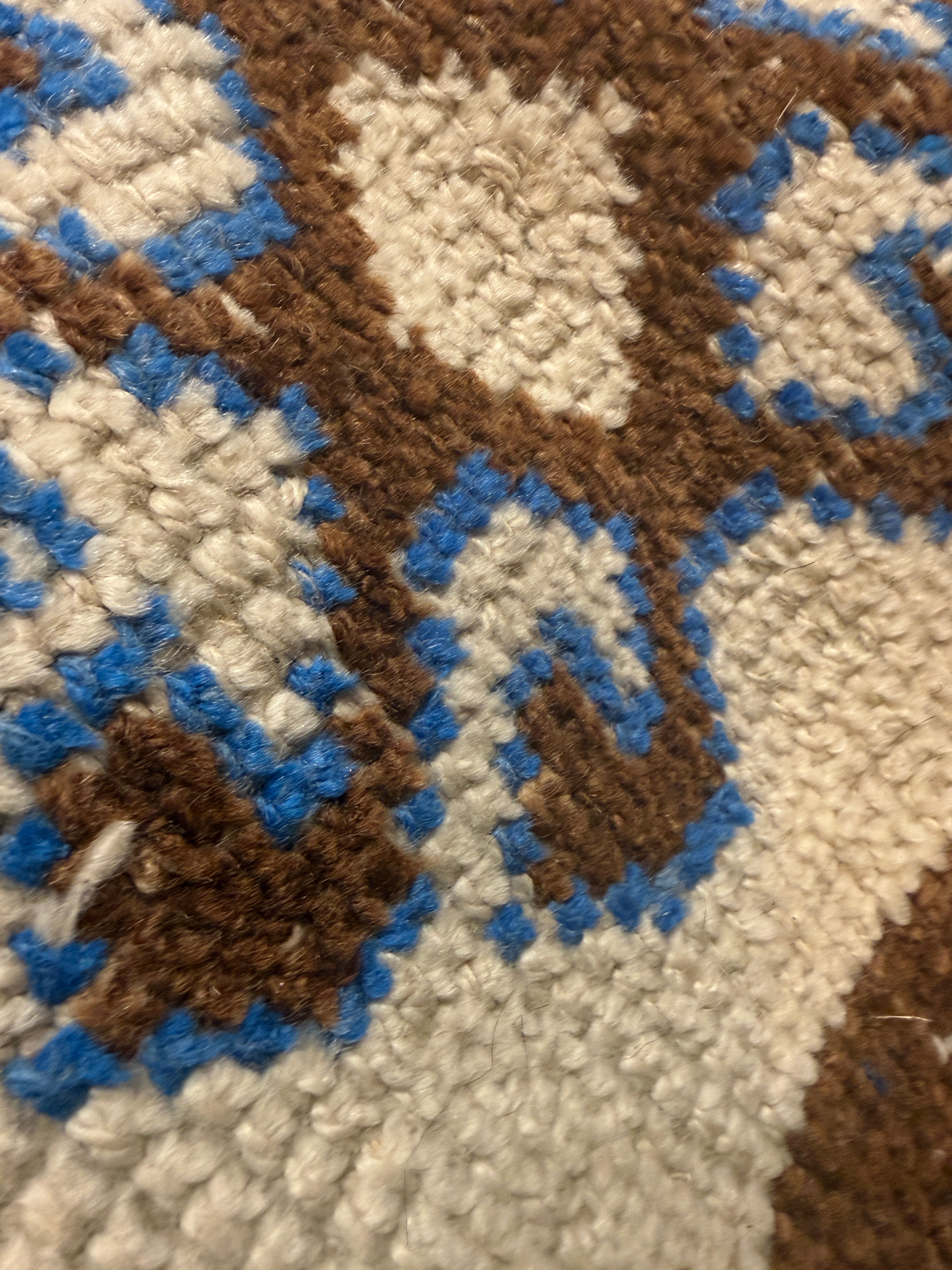 Multi Vintage Kurdish Runner 3'x10'7