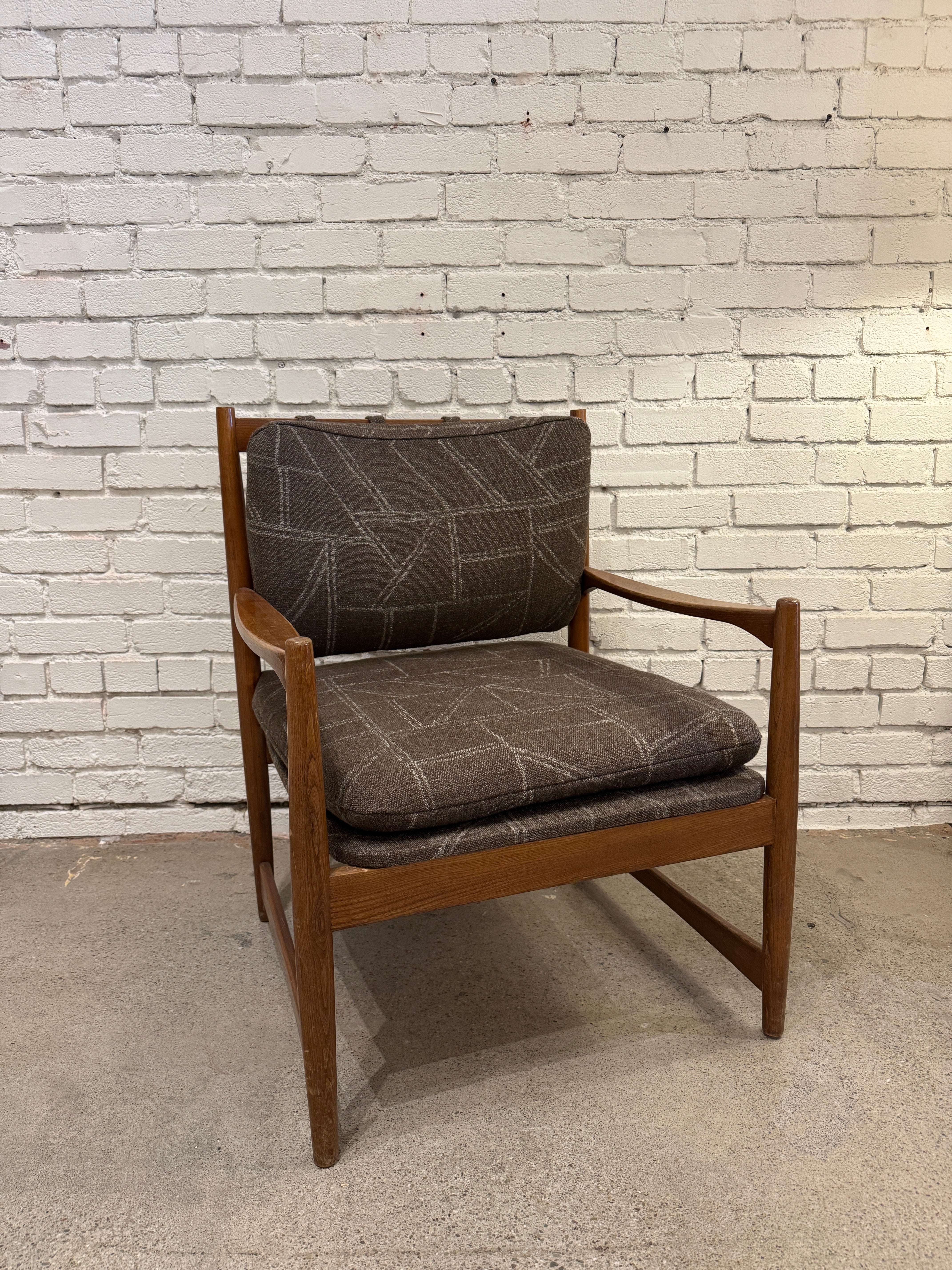 Mid-Century Modern Teak Accent Chair (2 Available)
