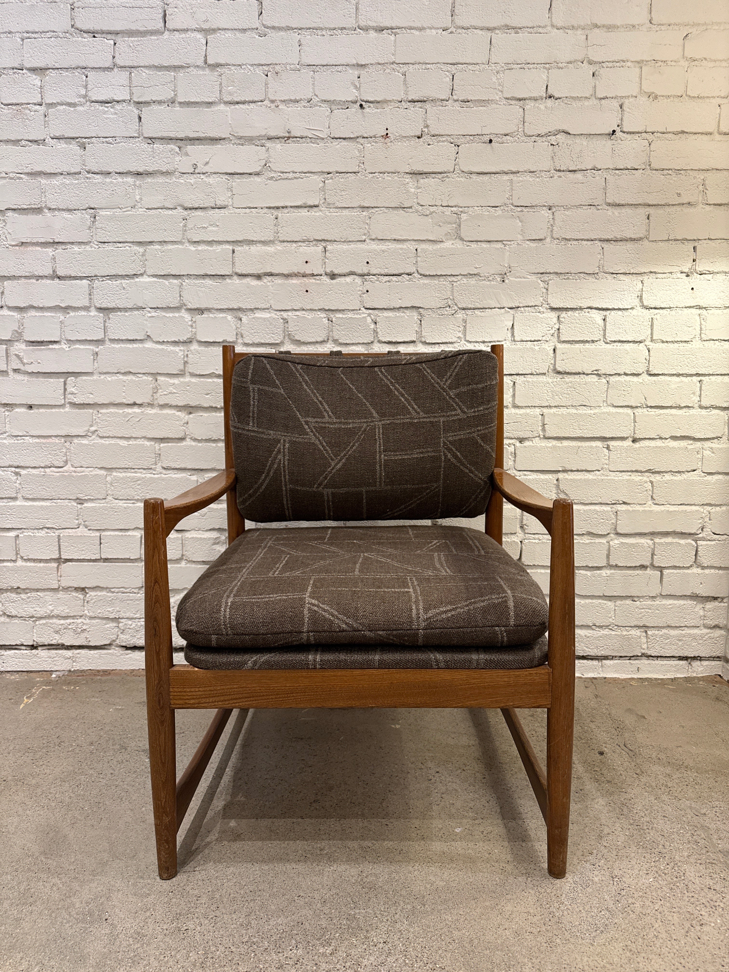 Mid-Century Modern Teak Accent Chair (2 Available)