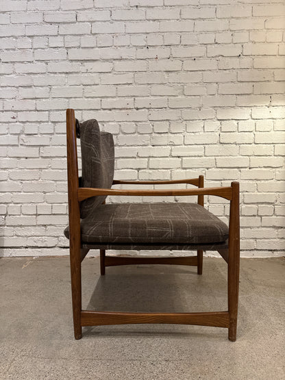 Mid-Century Modern Teak Accent Chair (2 Available)