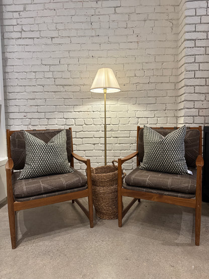 Mid-Century Modern Teak Accent Chair (2 Available)