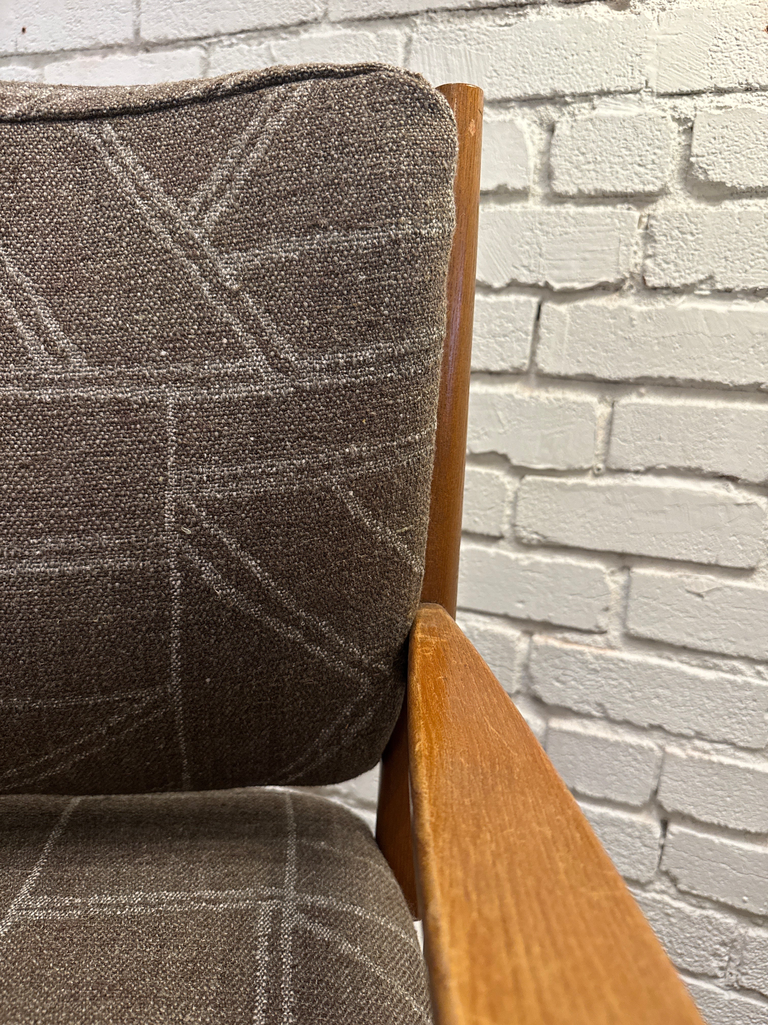 Mid-Century Modern Teak Accent Chair (2 Available)