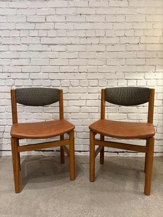 Vintage Danish Modern Dining Chair - Set of 2