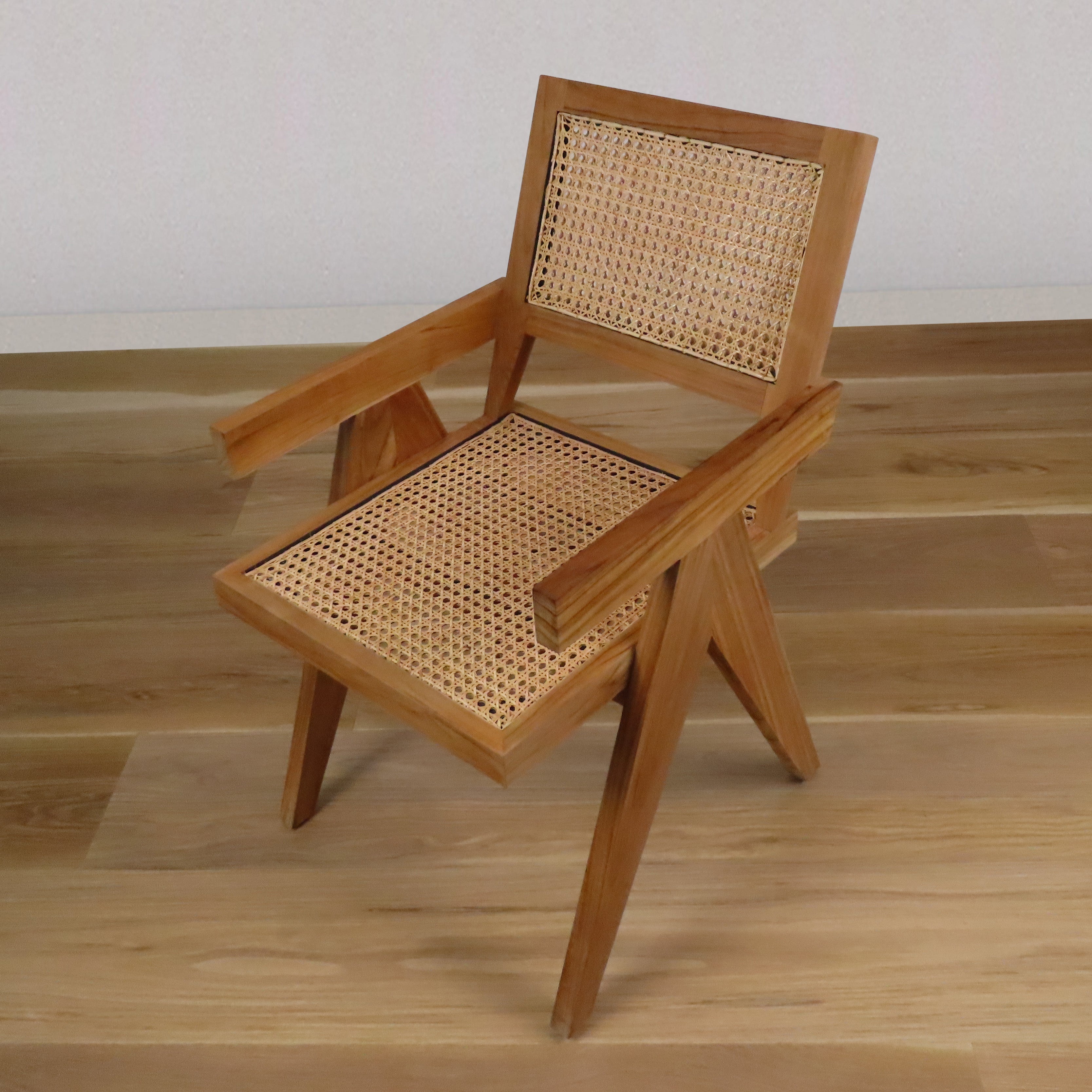 Teak Jude Chair with Caning