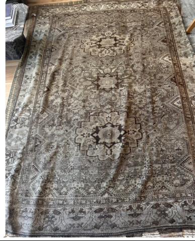 Claire 1920's Persian Malayer Rug 9'x6'6