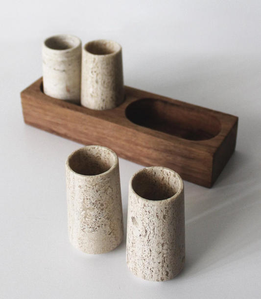 Mezcal Sippers, Beige