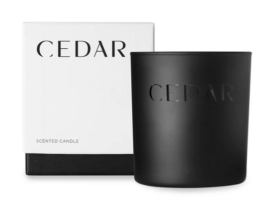 Cedar Scented Candle