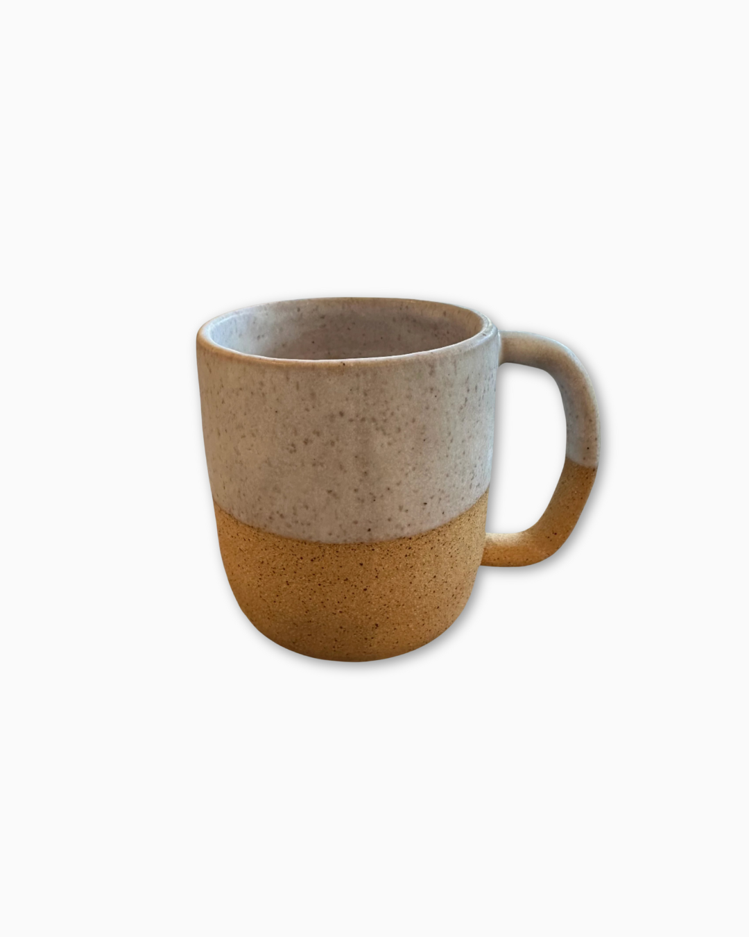 2 Toned Handmade Natural Ceramic Mug