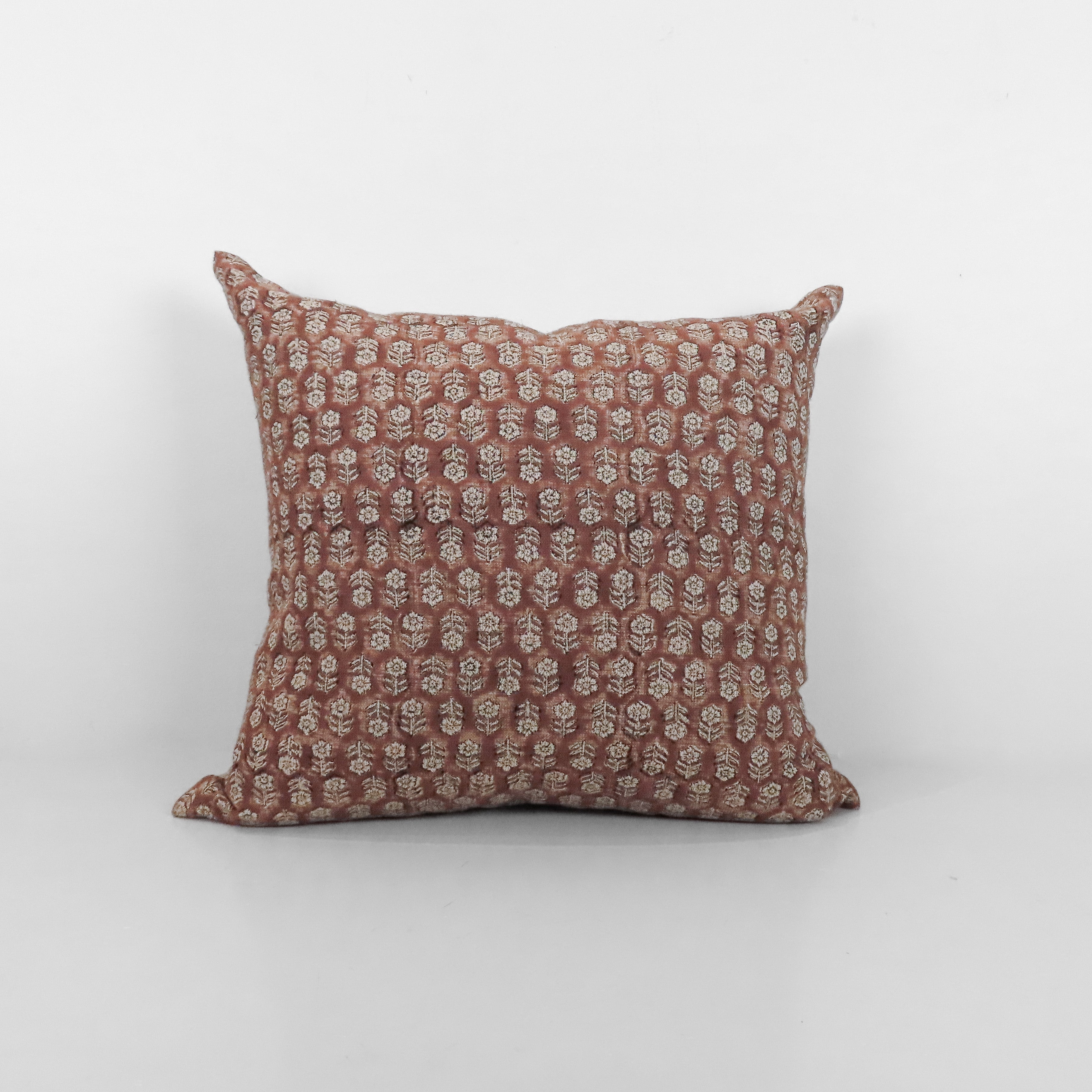 Tulsi Saffron Pillow 21