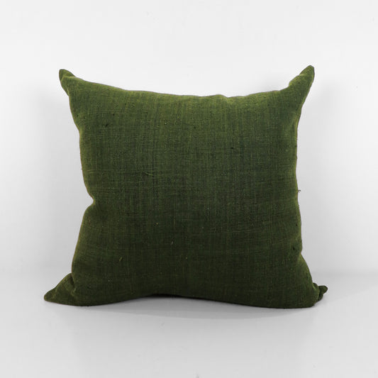 Vintage Olive Pillow 23" x 22"