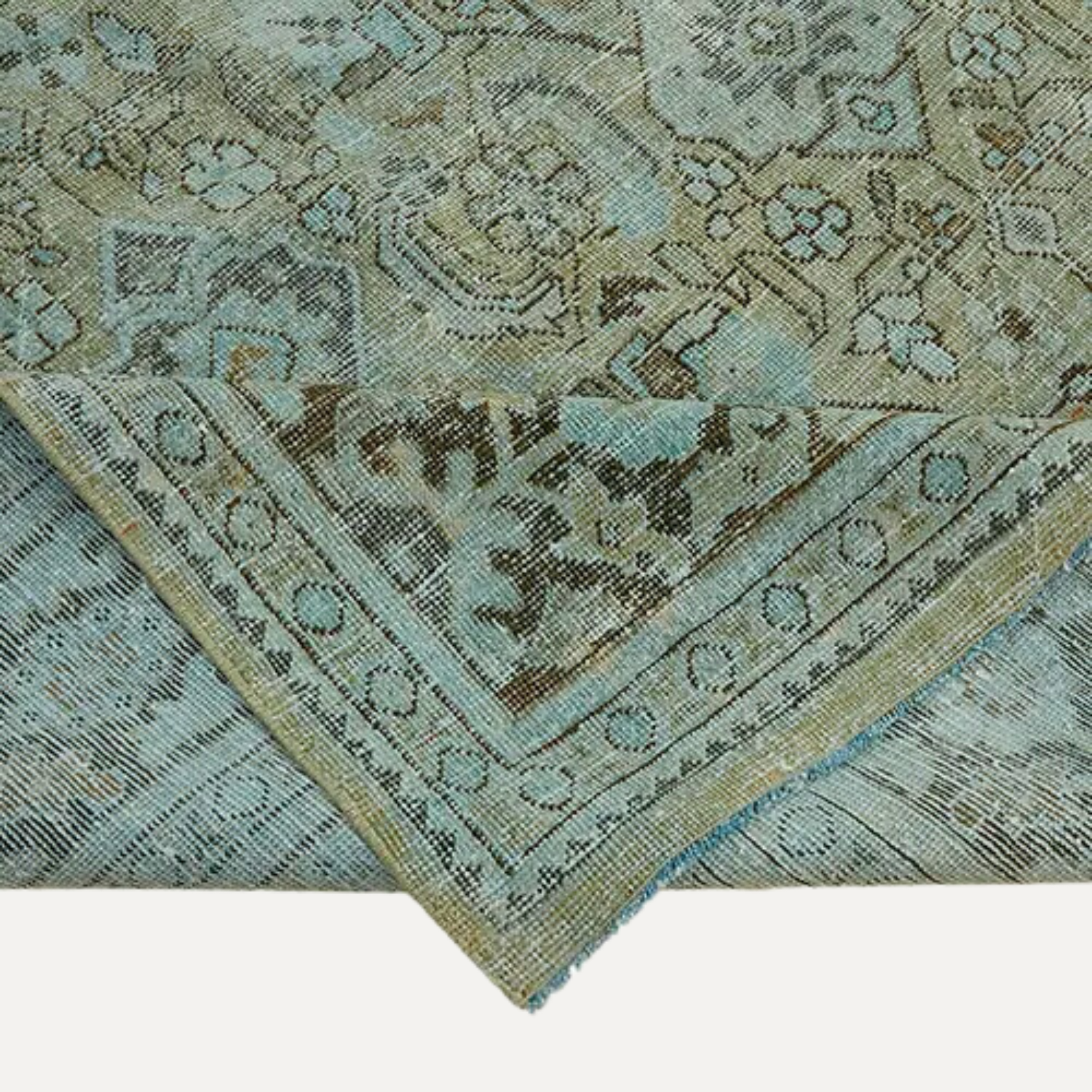 Beau Vintage Turkish Rug 13'1