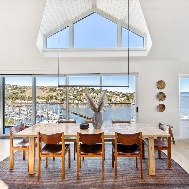 Vintage Strap Leather Dining Chair (2 Available)