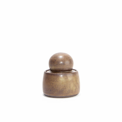 Olive Brown Stash Jars: Large