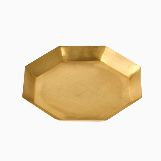 Brass Plate Octagon
