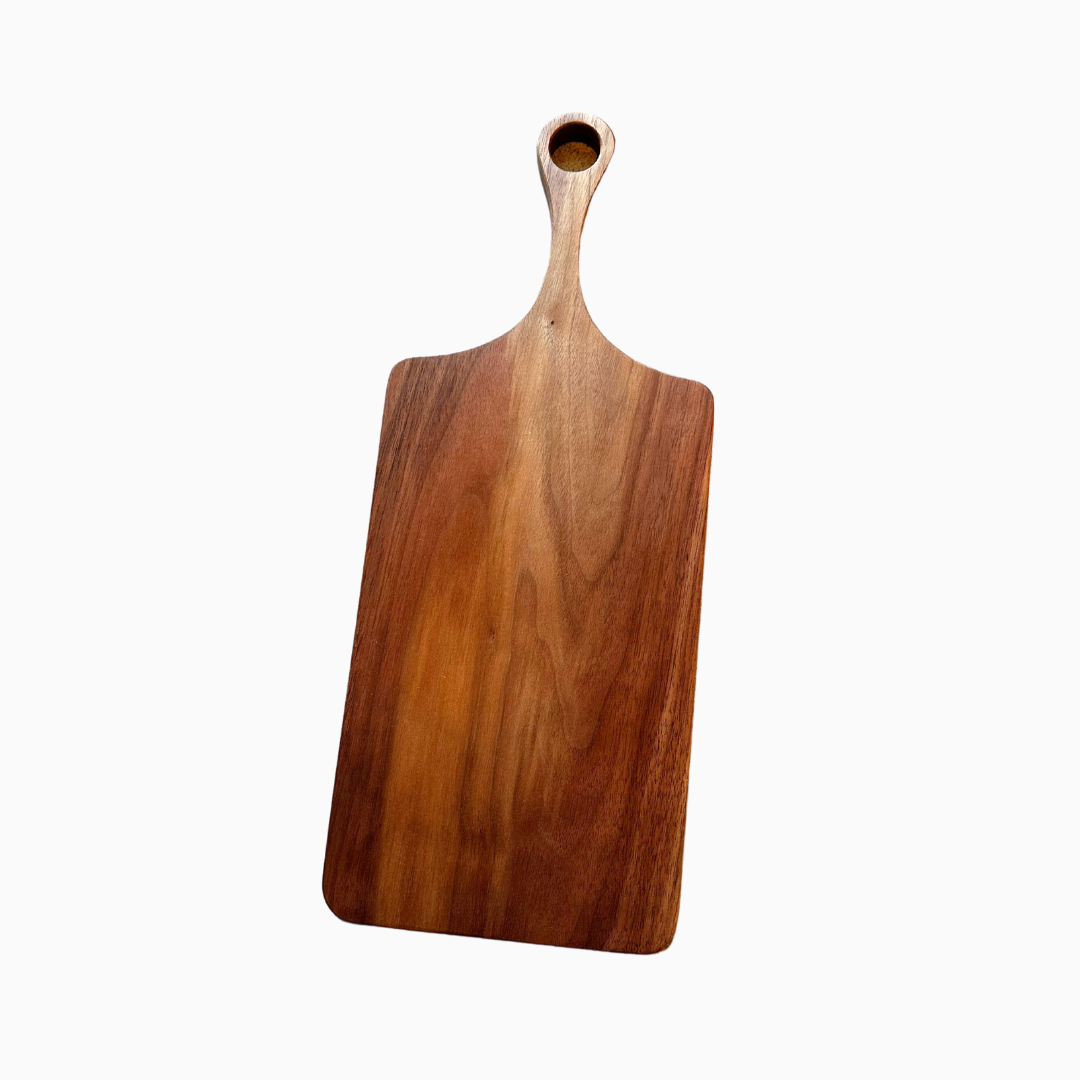 Walnut Wood Cutting Board w/ Handle